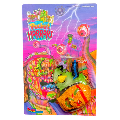 PLAYSET POCKET HORRORS VERMIX TCM - MIGHTY MAX KNOCKOFF KO ’90