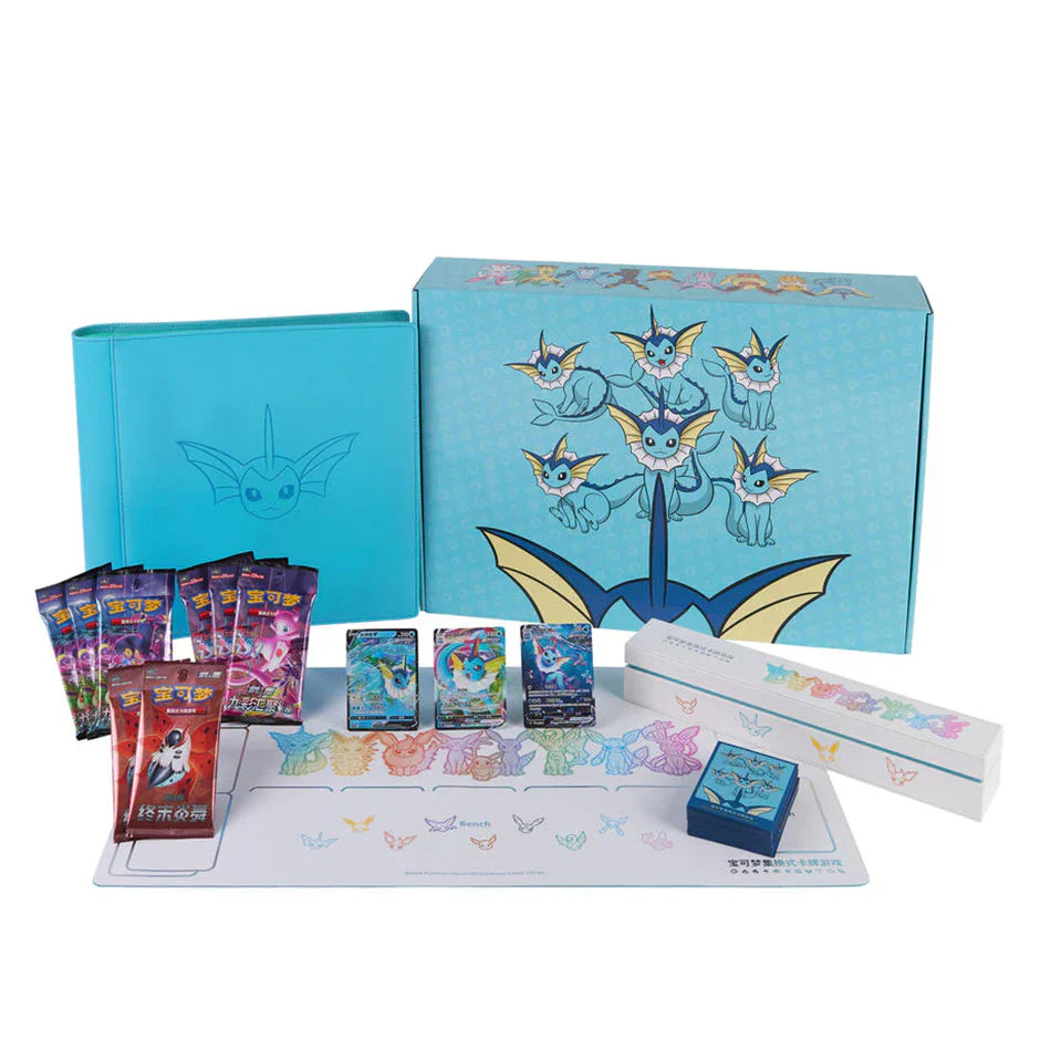 POKEMON EEVEE EVOLUTION VAPOREON PREMIUM GIFT BOX EEVEELUTION CAJA CHINO