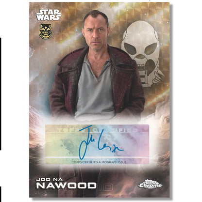 STAR WARS VALUE BOX 2025 TOPP CHROME