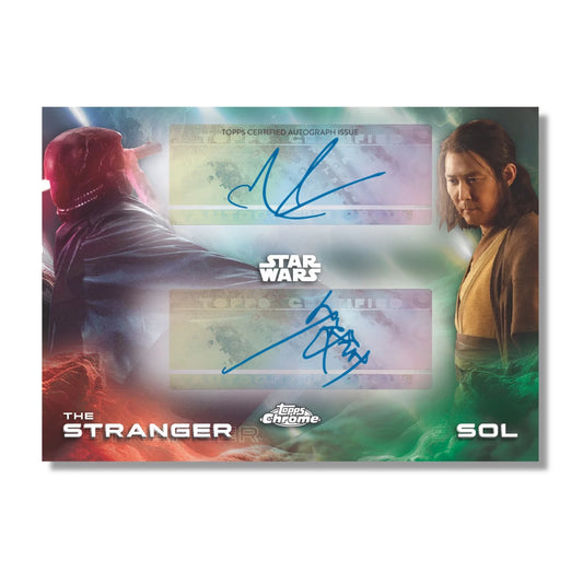 STAR WARS VALUE BOX 2025 TOPP CHROME