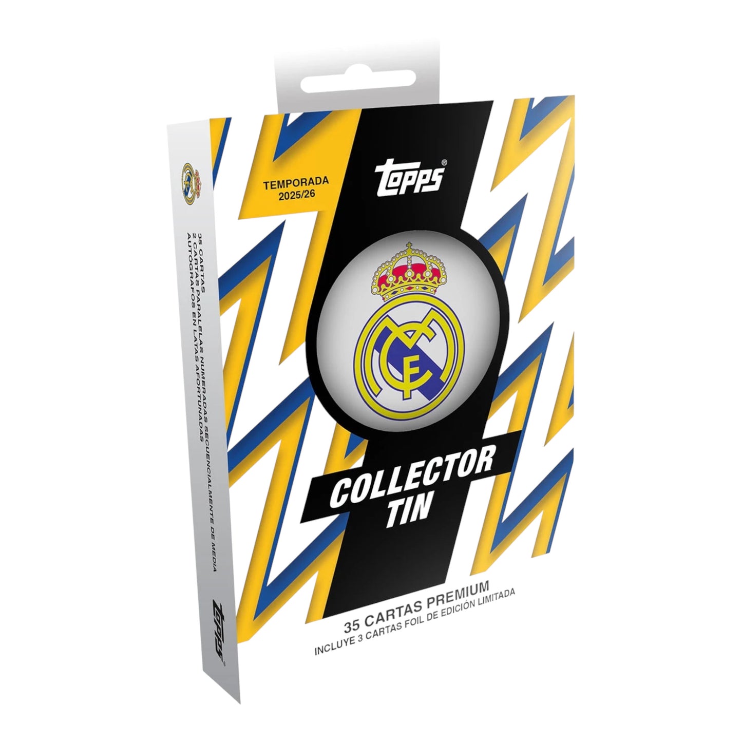 TOPPS FC REAL MADRID COLLECTOR TIN 2025/26