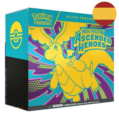 ETB POKEMON HÉROES ASCENDENTES ELITE TRAINER BOX (ESPAÑOL)