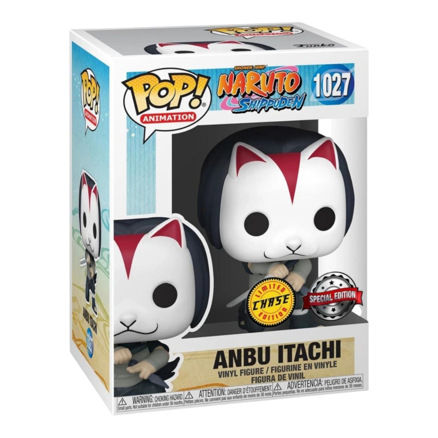 FUNKO POP ANBU ITACHI UCHIHA CHASE NARUTO SHIPPUDEN #1027