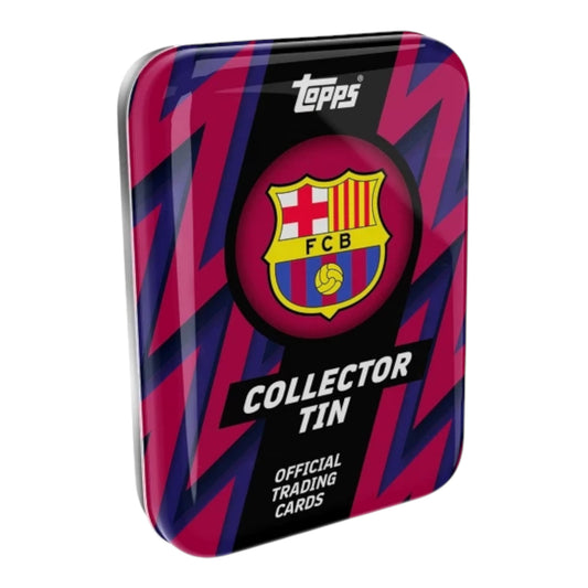 TOPPS FC BARCELONA COLLECTOR TIN 2025/26