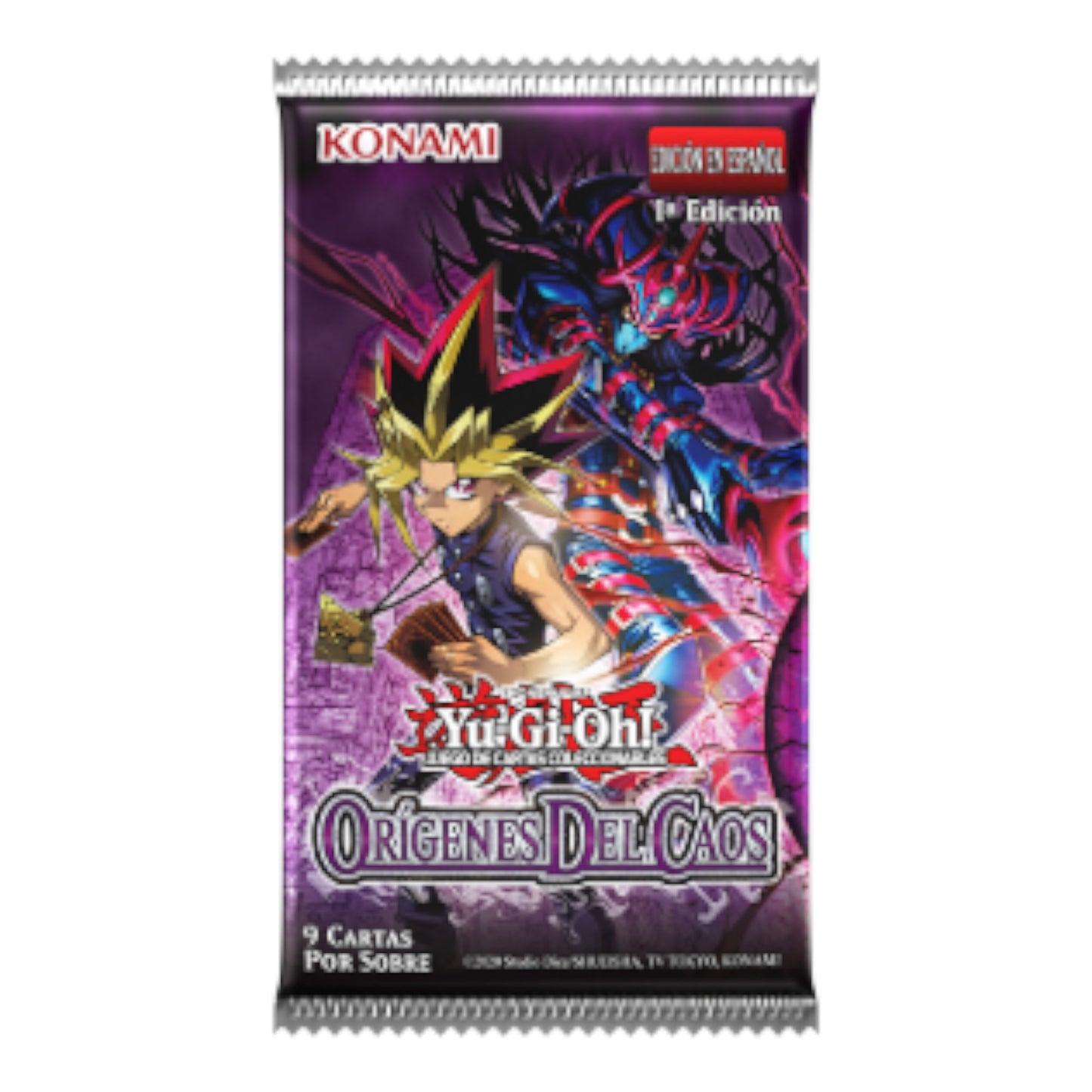 CAJA ORÍGENES DEL CAOS 1ª EDICIÓN YU-GI-OH! (ESPAÑOL)