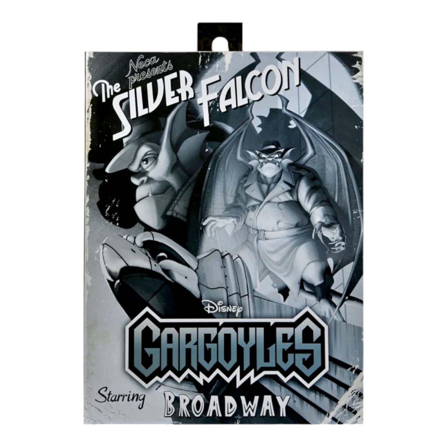 NECA GARGOYLES ULTIMATE BROADWAY "SILVER FALCON" ACTION FIGURE