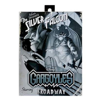 NECA GARGOYLES ULTIMATE BROADWAY "SILVER FALCON" ACTION FIGURE