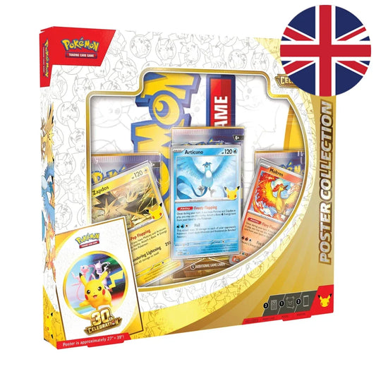 POSTER COLLECTION 30TH CELEBRATIONS POKEMON (INGLÉS)