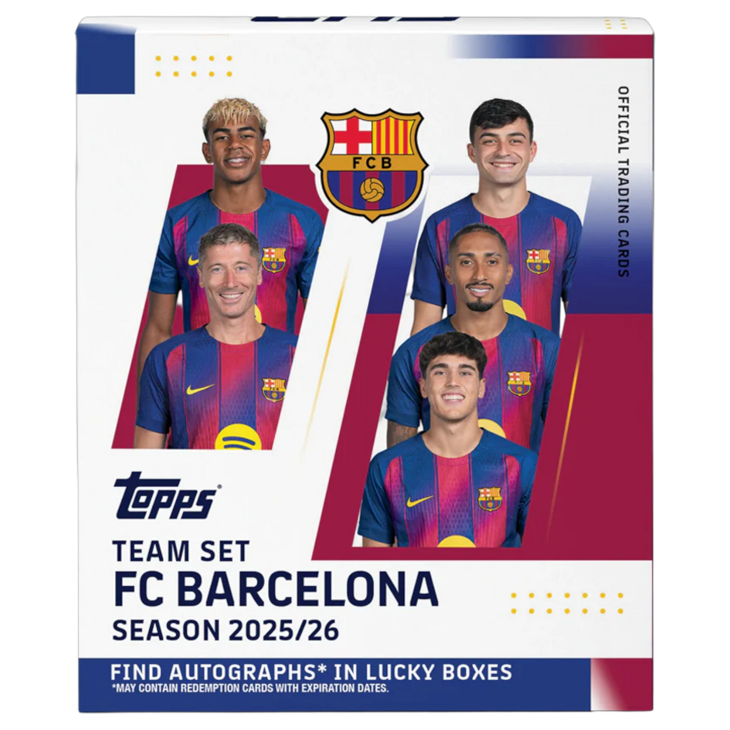 TOPPS FC BARCELONA TEAM SET 2025/26