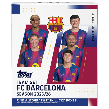 TOPPS FC BARCELONA TEAM SET 2025/26