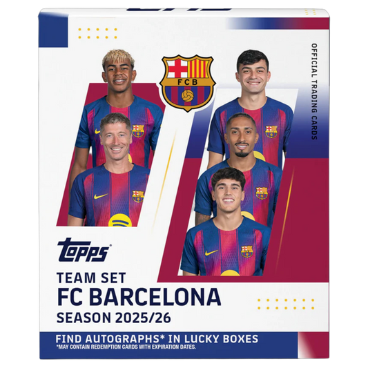 TOPPS FC BARCELONA TEAM SET 2025/26