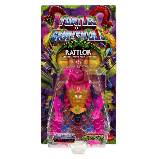 FIGURA RATTLOR TURTLES OF GRAYSKULL MASTERS OF THE UNIVERSE ORIGINS WAVE 5