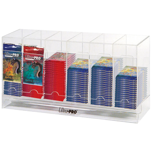 DISPENSADOR DE SOBRES ACRYLIC BOOSTER PACKS 6 SLOTS - ULTRA PRO
