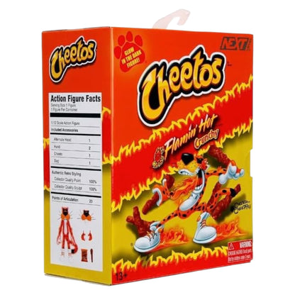 JADA 5" CHESTER CHEETAH CHEETOS CRUNCHY FLAMIN' HOT GLOW IN THE DARK - ACTION FIGURE