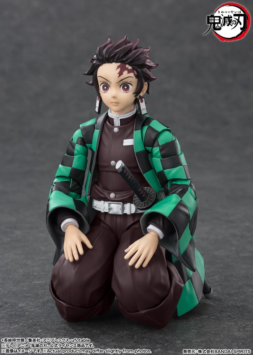 FIGURA TANJIRO KAMADO - KIMETSU NO YAIBA / DEMON SLAYER - S.H. FIGUARTS