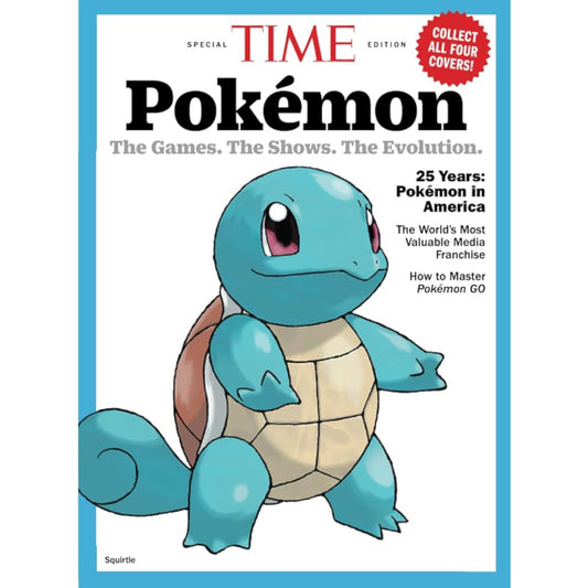 TIME x Pokemon - Squirle (Tapa blanda)