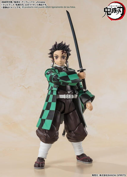 FIGURA TANJIRO KAMADO - KIMETSU NO YAIBA / DEMON SLAYER - S.H. FIGUARTS
