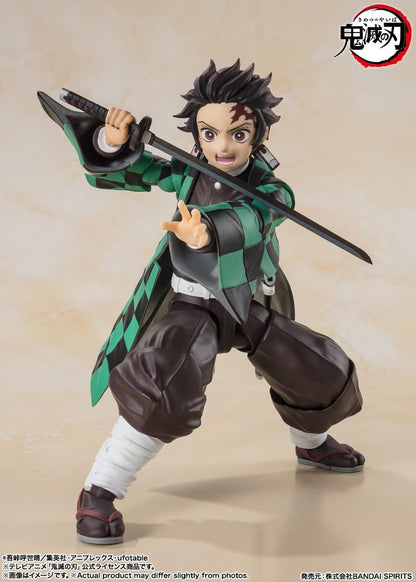 FIGURA TANJIRO KAMADO - KIMETSU NO YAIBA / DEMON SLAYER - S.H. FIGUARTS