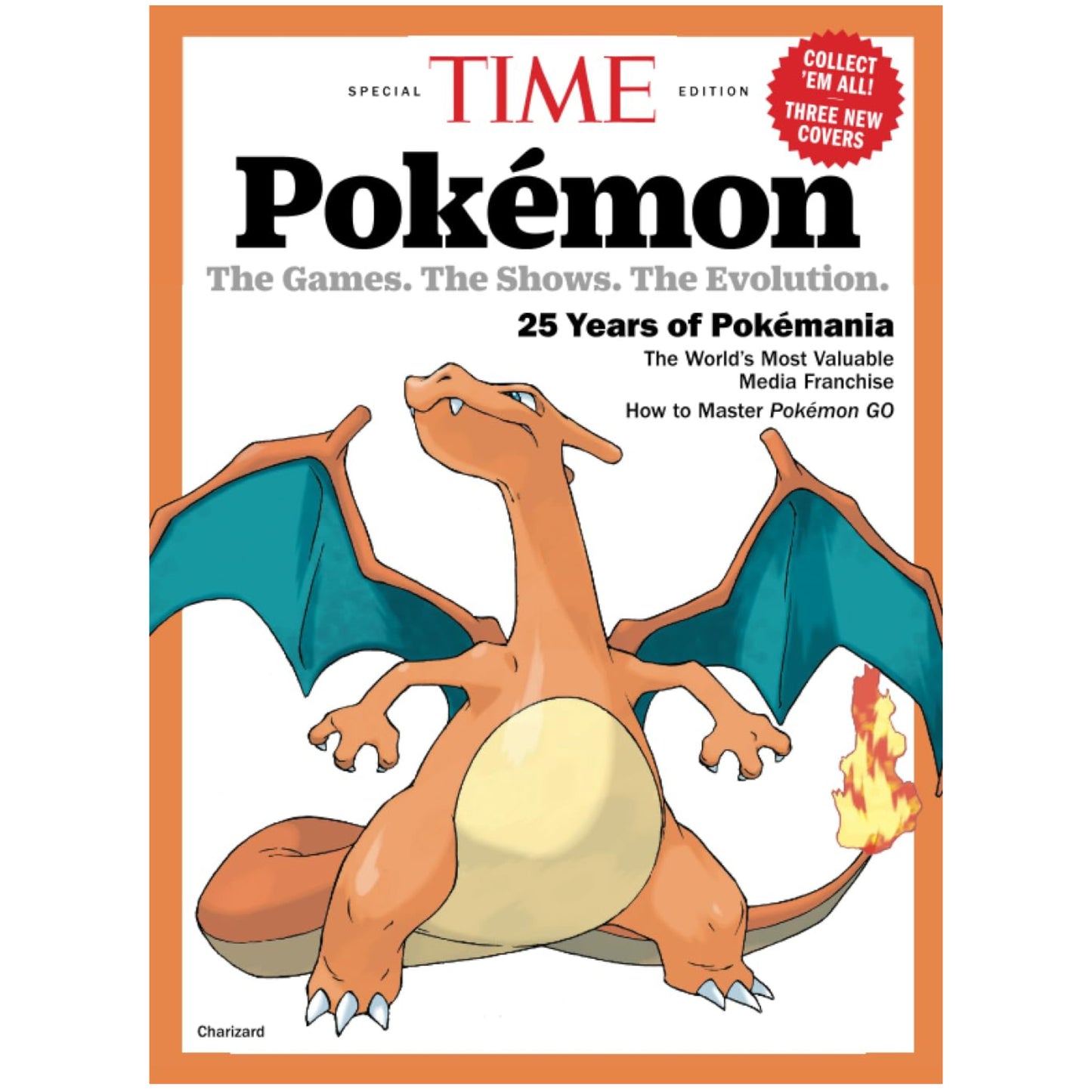 TIME x Pokemon - Charizard (Tapa blanda)