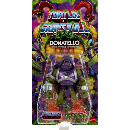 FIGURA DONATELLO TURTLES OF GRAYSKULL MASTERS OF THE UNIVERSE ORIGINS WAVE 5