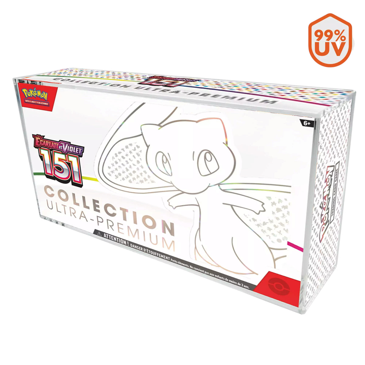 PROTECTOR MAGNÉTICO METACRILATO POKEMON ULTRA PREMIUM UPC