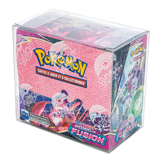 FUNDA PROTECTORA TRANSPARENTE POKEMON BOOSTER BOX 36 SOBRES