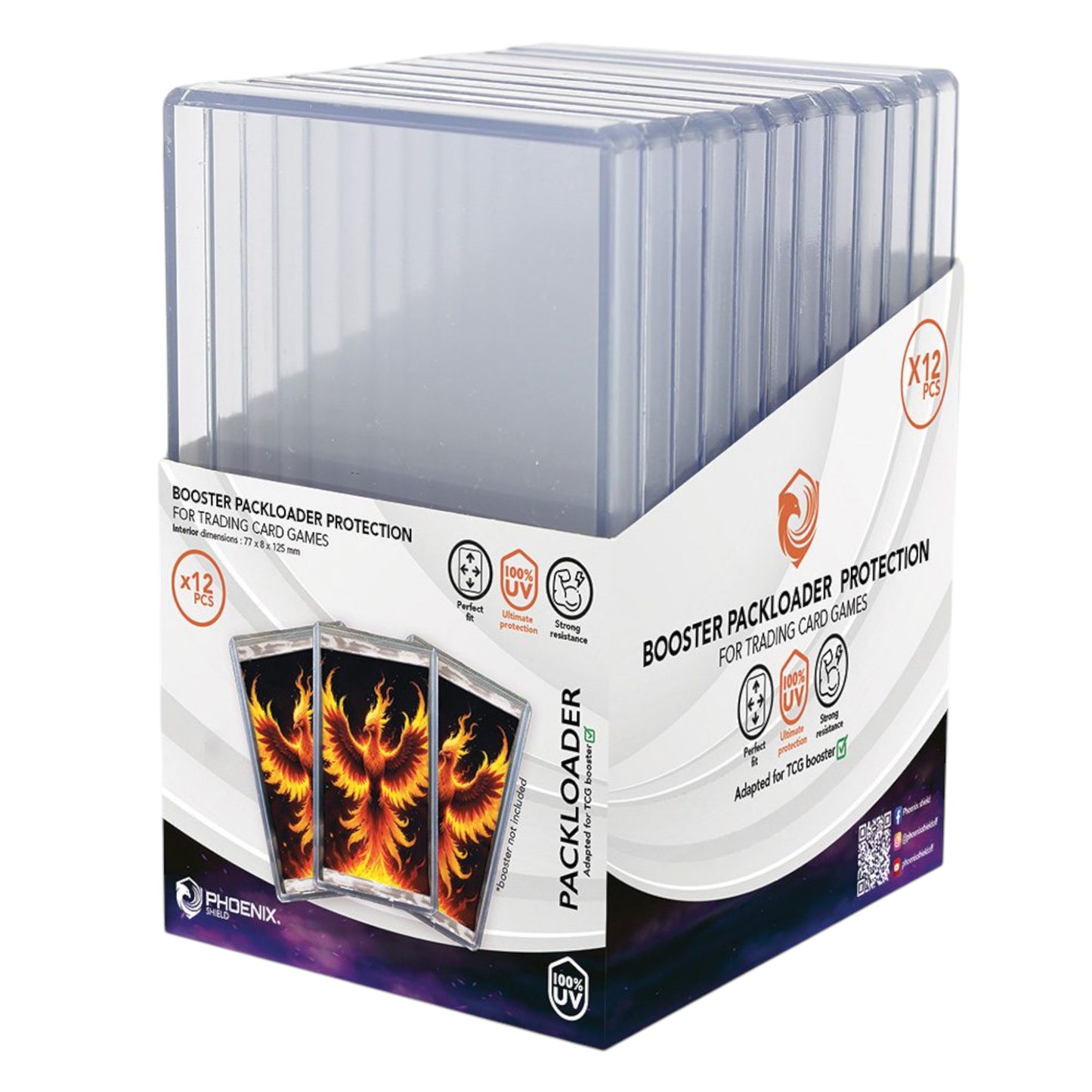 TOPLOADER PARA SOBRES - 100% UV - 12 UNIDADES