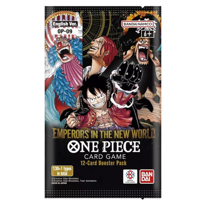 one piece card game four emperors ONE PIECE TCG CARD GAME OP09 "FOUR EMPERORS" ENGLISH – SUNNY COLLECTIBLES S.L