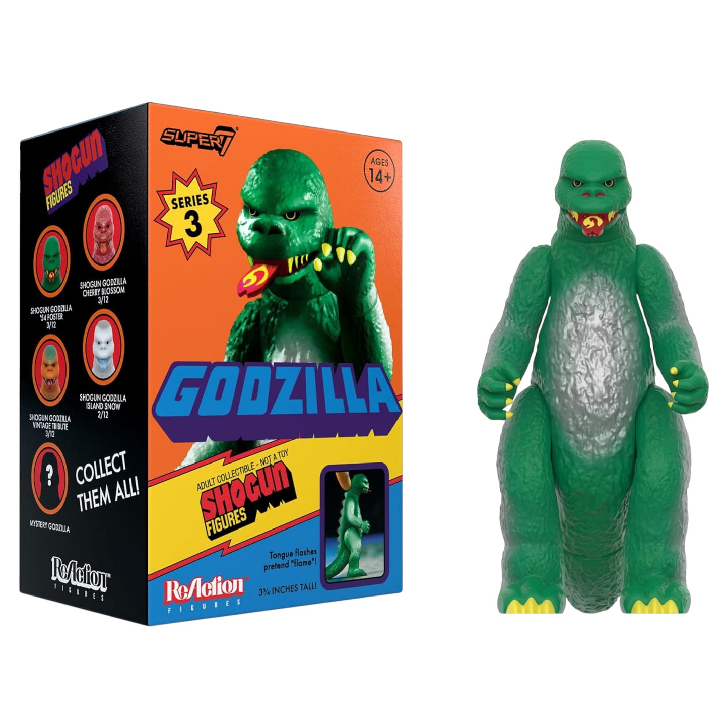 BLIND BOX GODZILLA TOHO SHOGUN V3 - SUPER7 WAVE 9