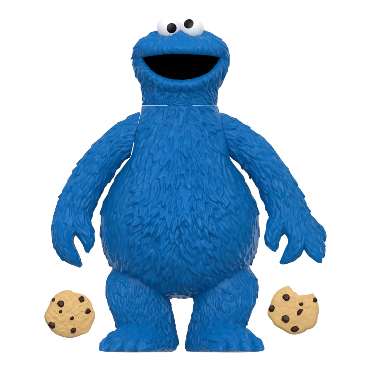 FIGURA COOKIE MONSTER SESAME STREET WAVE 2 - REACTION SUPER7