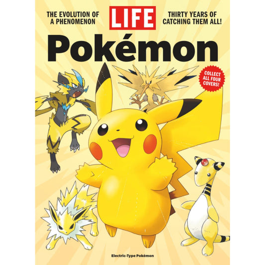 LIFE x Pokemon - 30 YEARS PIKACHU (Tapa blanda)