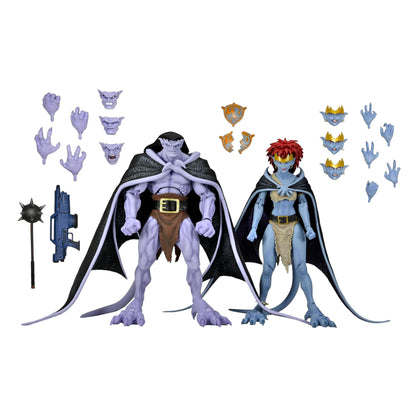 NECA GARGOYLES ULTIMATE GOLIATH & DEMONA (VOWS) ACTION FIGURES TWO-PACK DISNEY