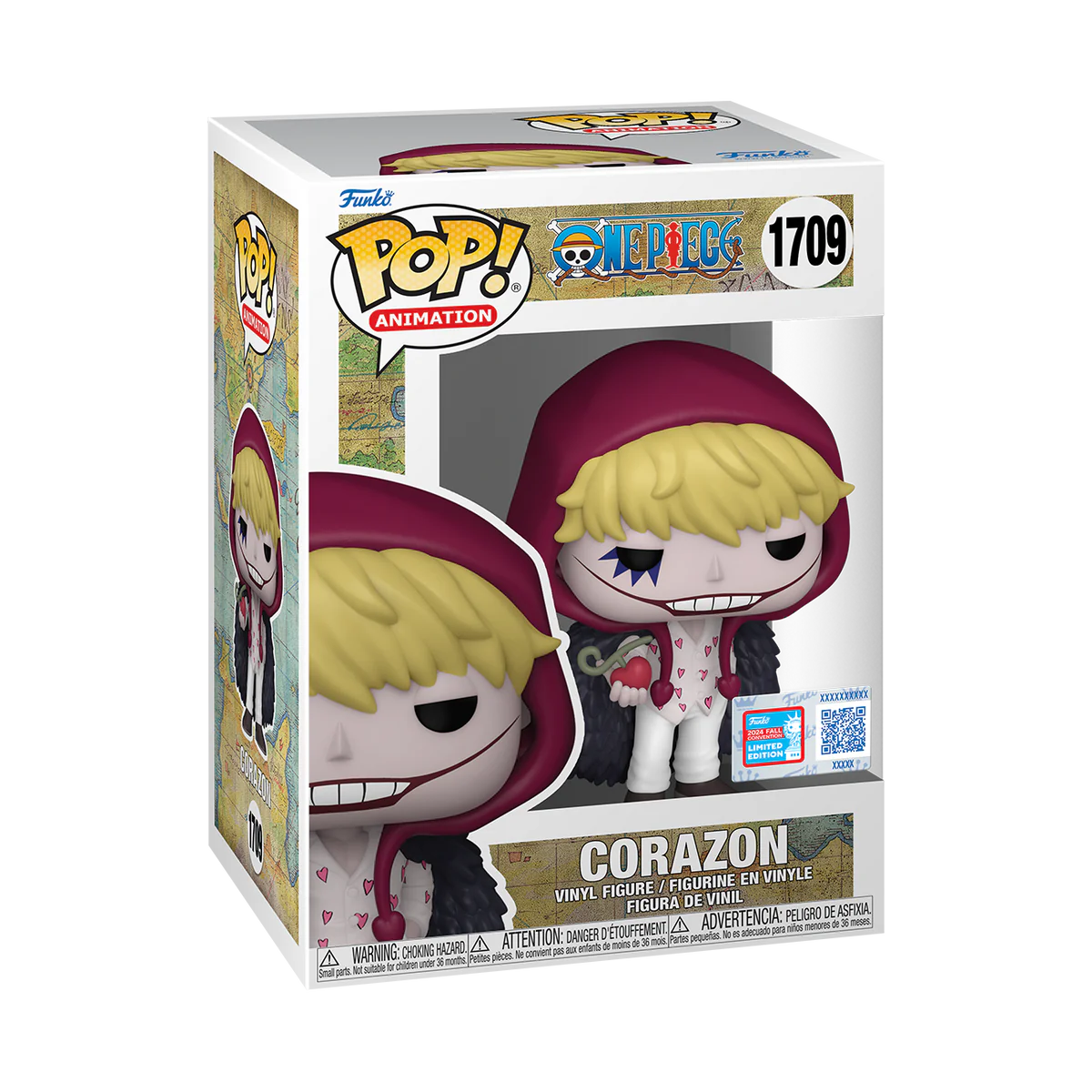 FUNKO POP ONE PIECE CORAZON #1709 NYCC 2024
