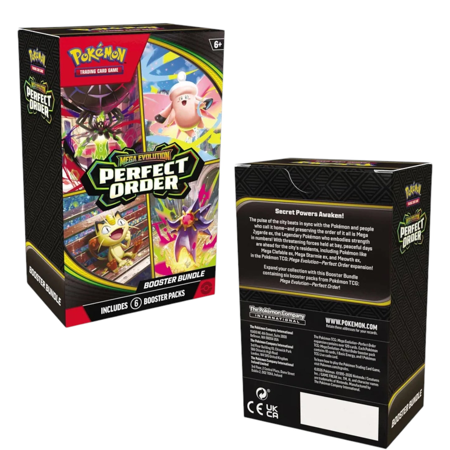BUNDLE BOOSTER POKEMON TCG PERFECT ORDER (INGLÉS)