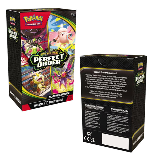 BUNDLE BOOSTER POKEMON TCG PERFECT ORDER (INGLÉS)