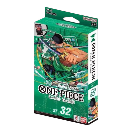 ONE PIECE STARTER DECK RORONOA ZORO ST-32 (INGLÉS)