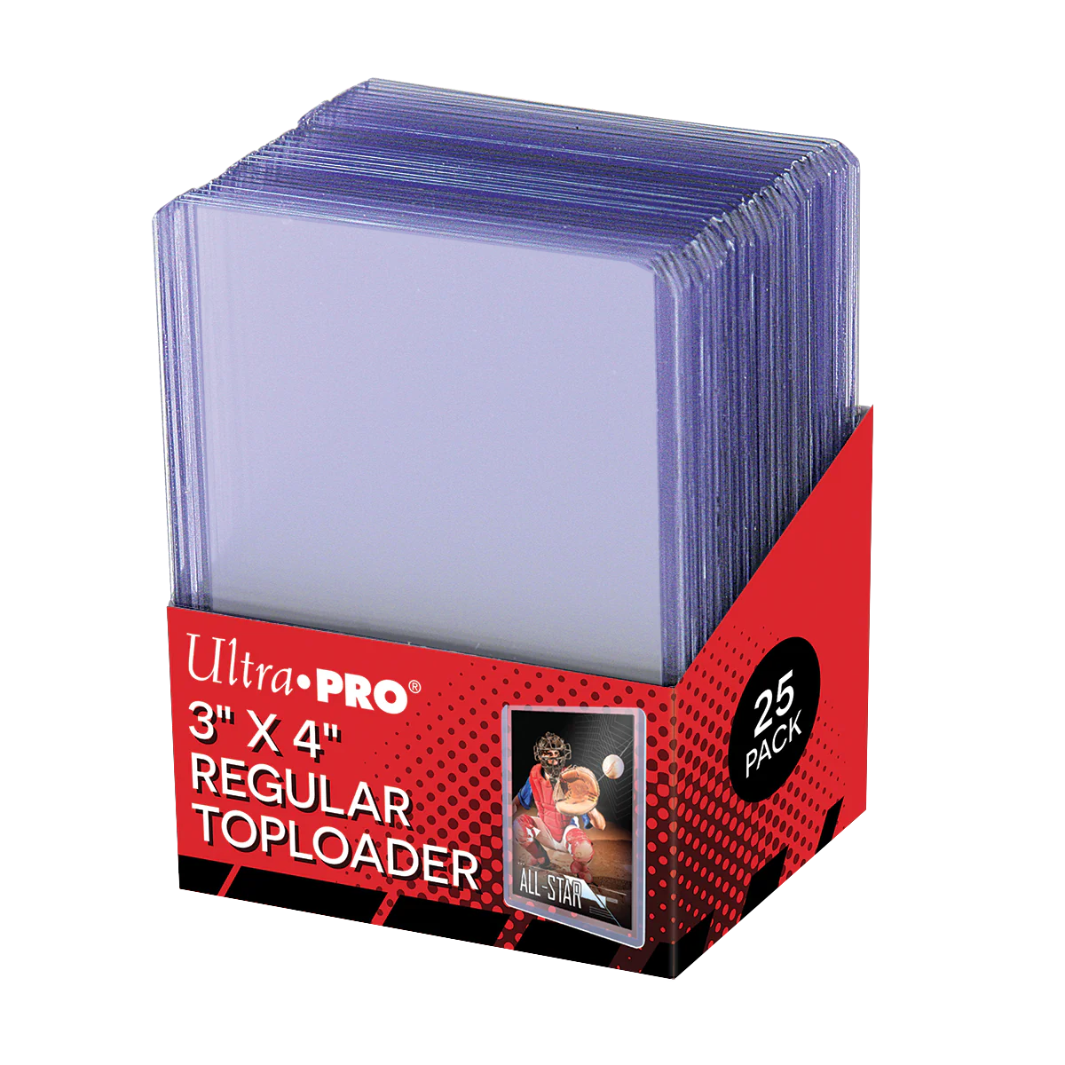 ULTRA PRO - 25 REGULAR TOPLOADERS (25CT)