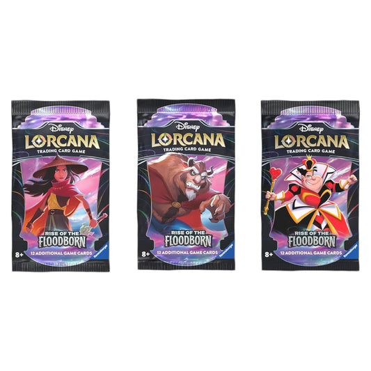 SOBRE DISNEY LORCANA SERIE 2 - RISE OF THE FLOODBORN BOOSTER