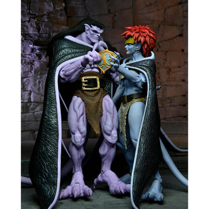 NECA GARGOYLES ULTIMATE GOLIATH & DEMONA (VOWS) ACTION FIGURES TWO-PACK DISNEY