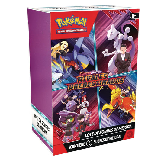 BOOSTER BUNDLE RIVALES PREDESTINADOS POKEMON SV10 DESTINED RIVALS (ESPAÑOL)