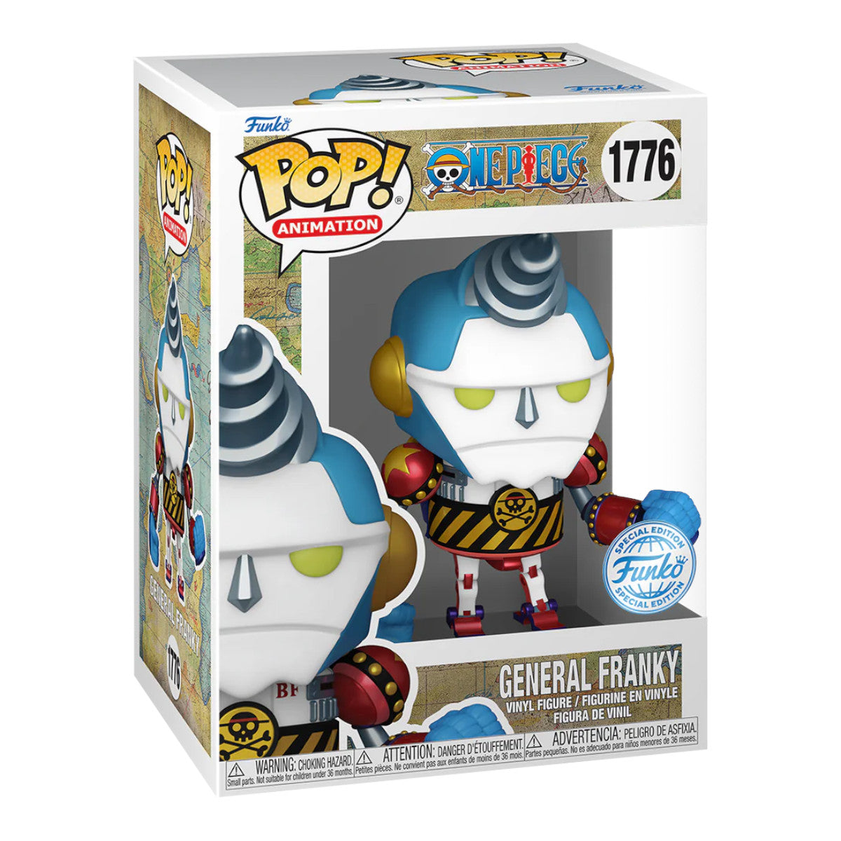 FUNKO POP ONE PIECE GENERAL FRANKY #1776