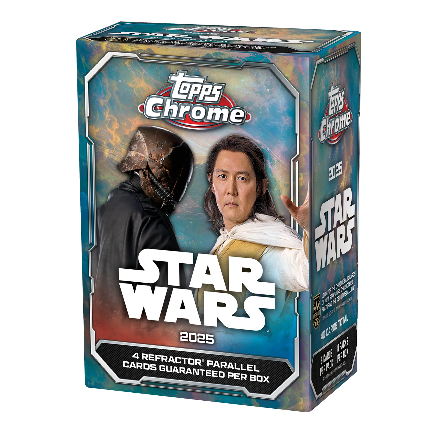 STAR WARS VALUE BOX 2025 TOPP CHROME