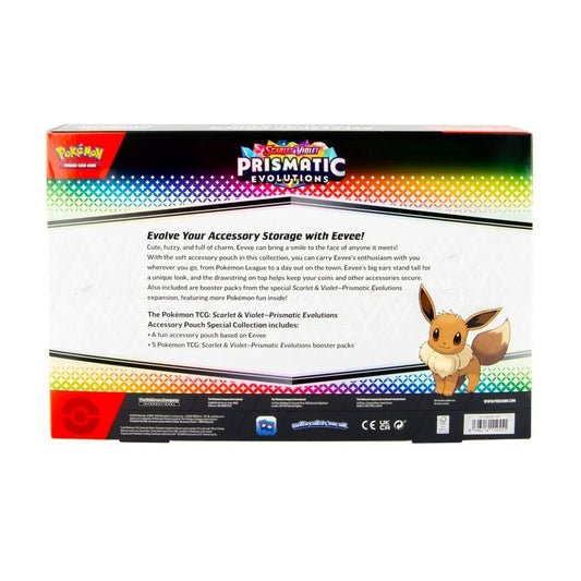 POKEMON TCG ACCESSORY POUCH COLLECTION PRISMATIC EVOLUTIONS 8.5 SPECIAL COLLECTION (INGLÉS)