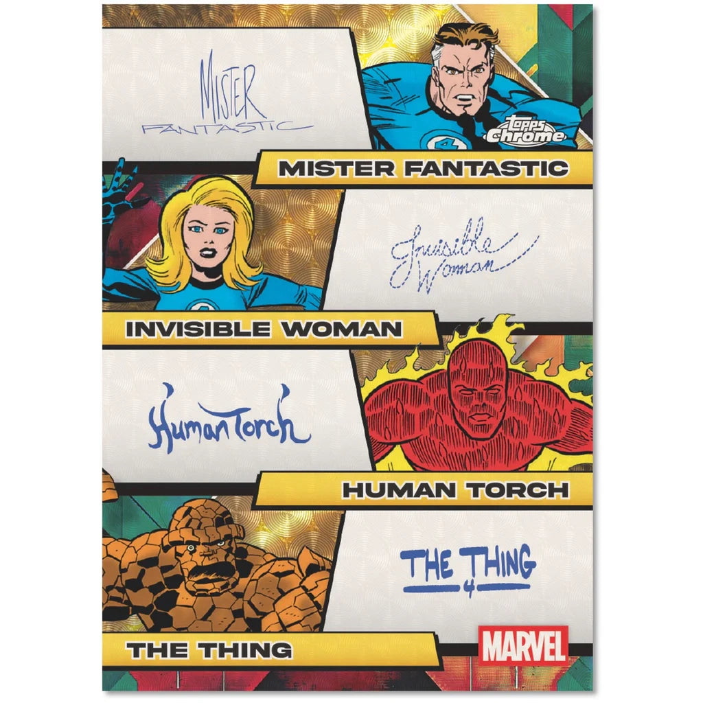 TOPPS MARVEL COMICS CHROME - VALUE BOX