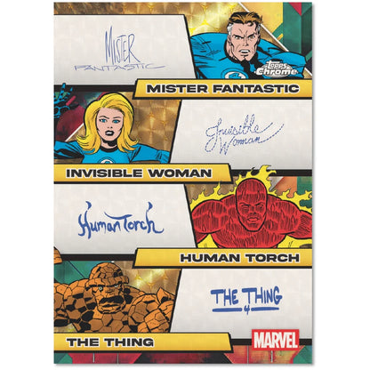TOPPS MARVEL COMICS CHROME - VALUE BOX