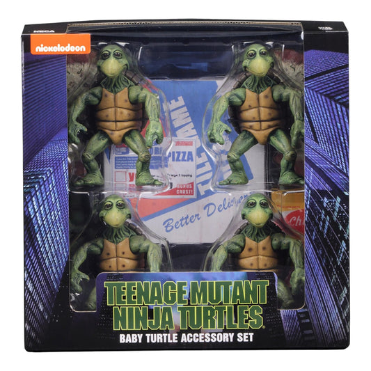 NECA - BABY TURTLES SET 4 PACK - TEENAGE MUTANT NINJA TURTLES
