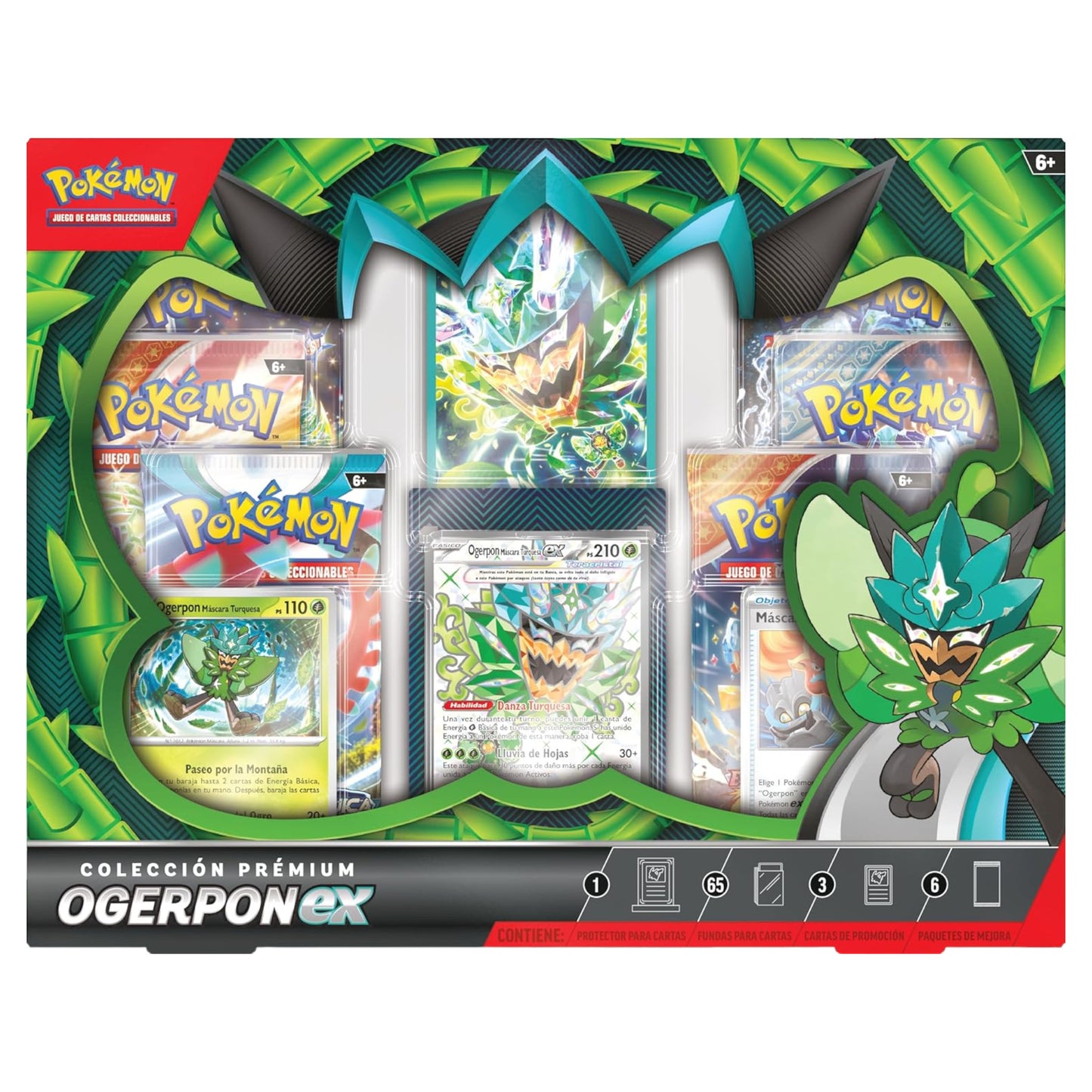 POKEMON TCG OGERPON EX PREMIUM BOX (ESPAÑOL)