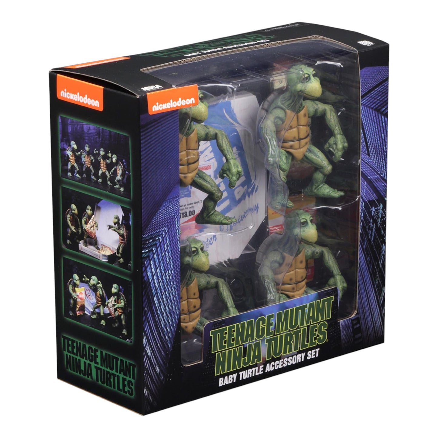 NECA - BABY TURTLES SET 4 PACK - TEENAGE MUTANT NINJA TURTLES