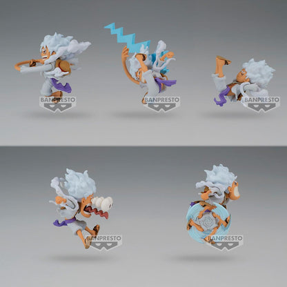 WORLD COLLECTABLE FIGURE WCF - MONKEY D. LUFFY GEAR 5 NIKA SPECIAL ONE PIECE 5 FIGURAS