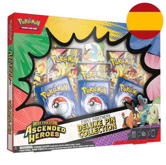 FIRST PARTNER PIN COLLECTION SERIE 1 POKEMON (ESPAÑOL)